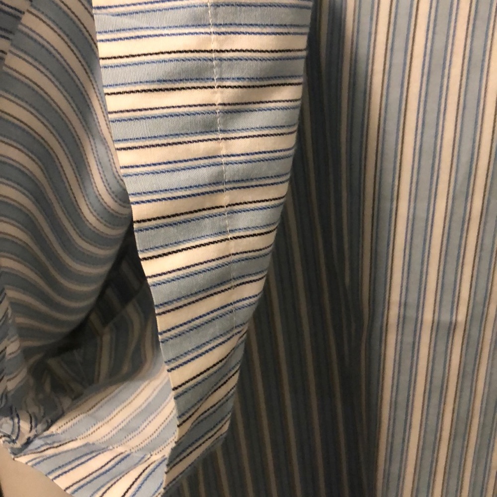PERRY ELLIS SHORT SLEEVE DRESS BUTTON DOWN SHIRT - Picture 7 of 8